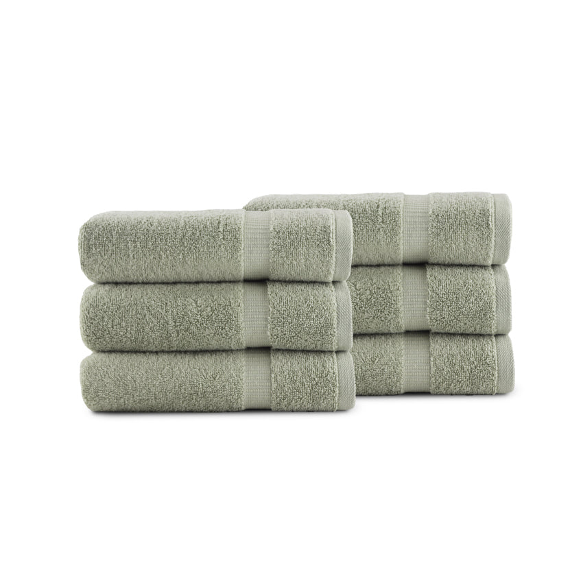 Multi Color Set of 10 (6 Wash Cloth) & (4 Hand Towel)